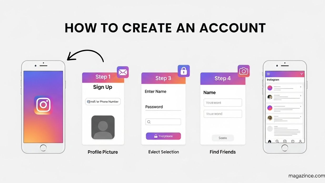 How to Create Instagram Account Step-by-step Complete Guides.